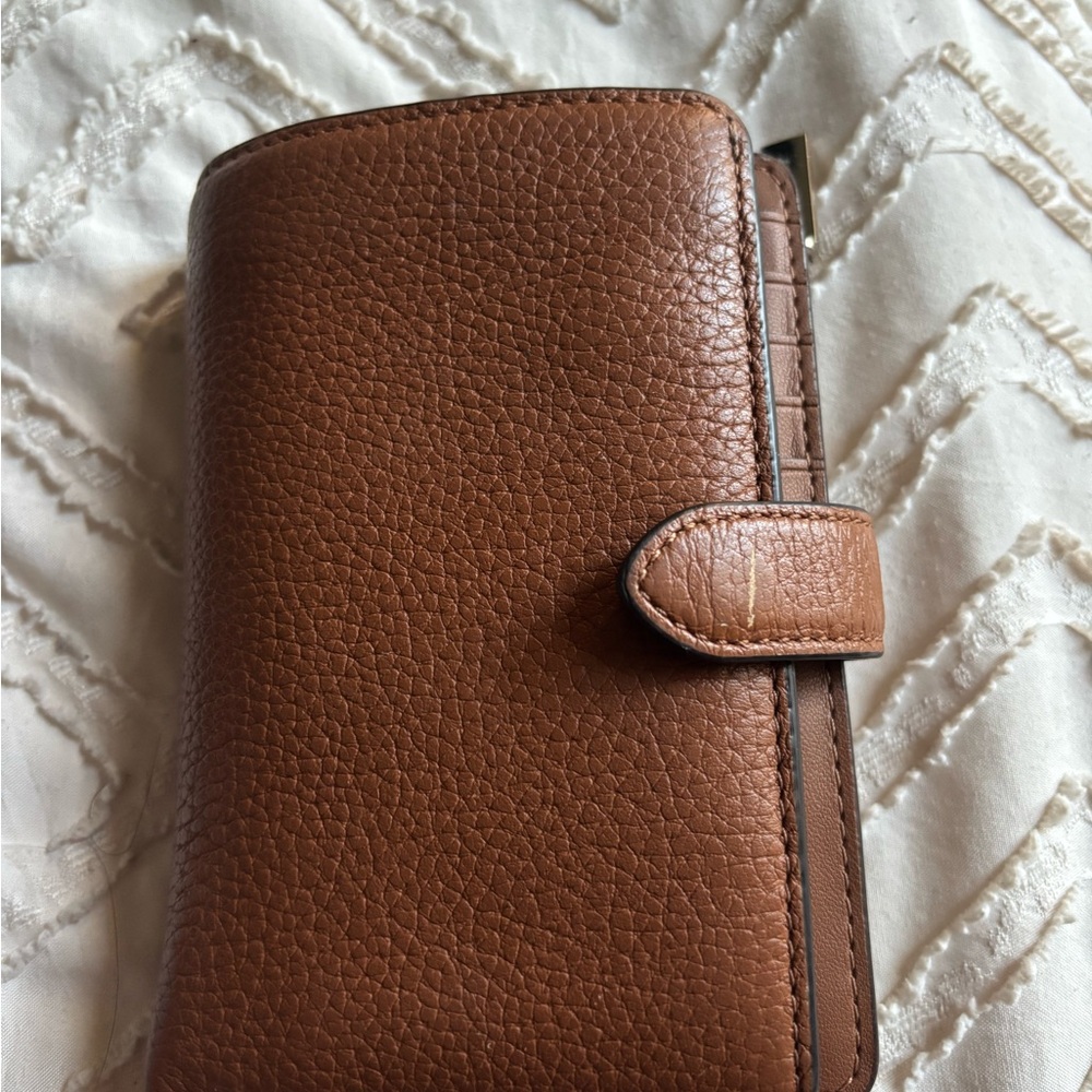 Stylish Brown Pebbled Wallet